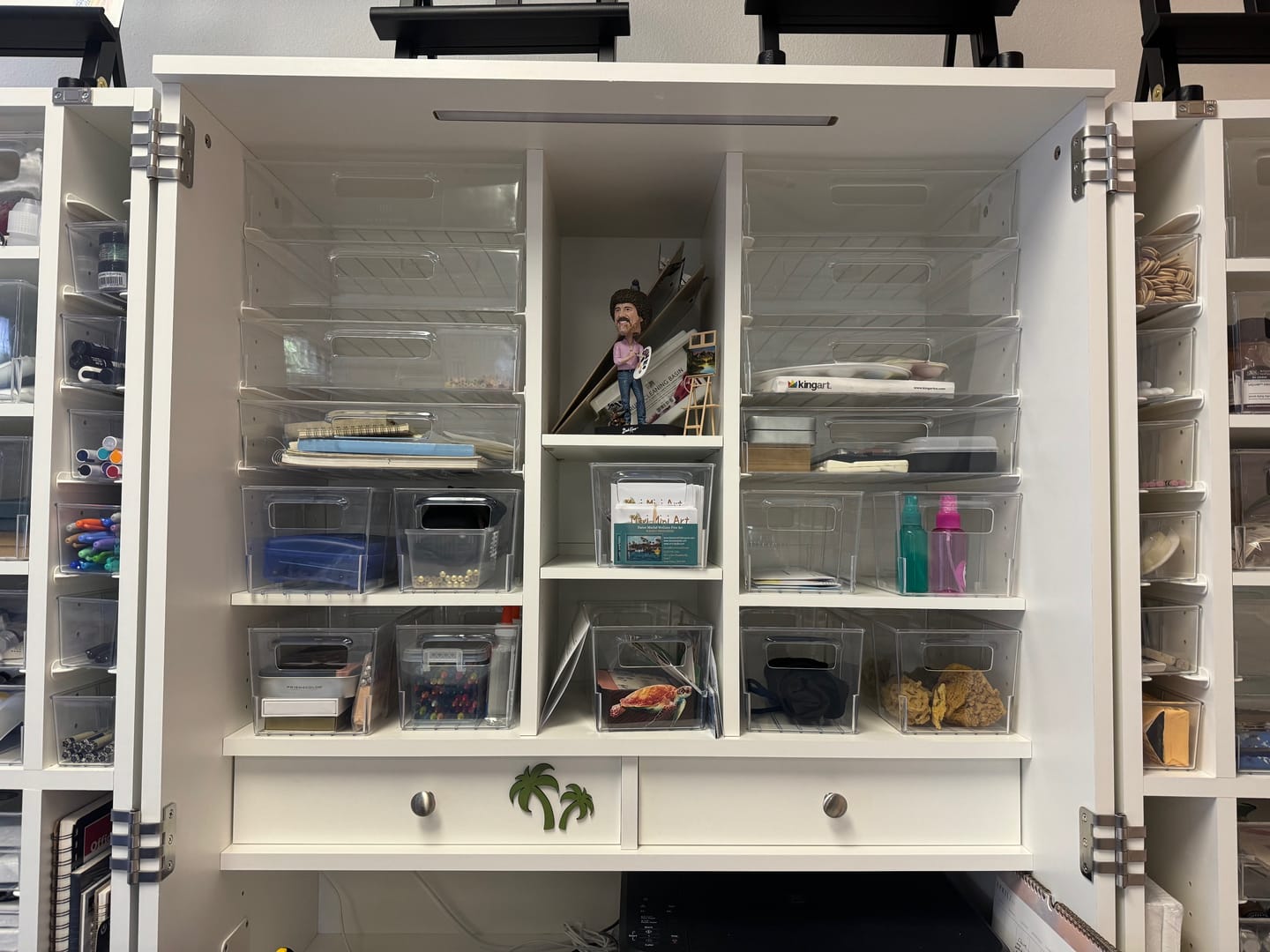 Customer photo review of 2 Built-In Drawers