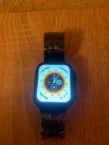 Customer photo review of Edelstahl Armband Superhero Style | Metallarmband für alle Apple Watch Modelle | Apple Watch Ultra | Apple Watch Ultra 2