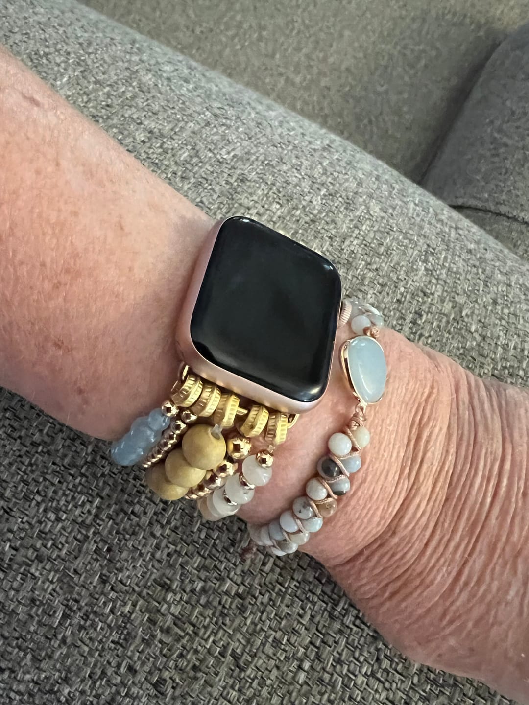 Customer photo review of Amazonite Passion Bracelet