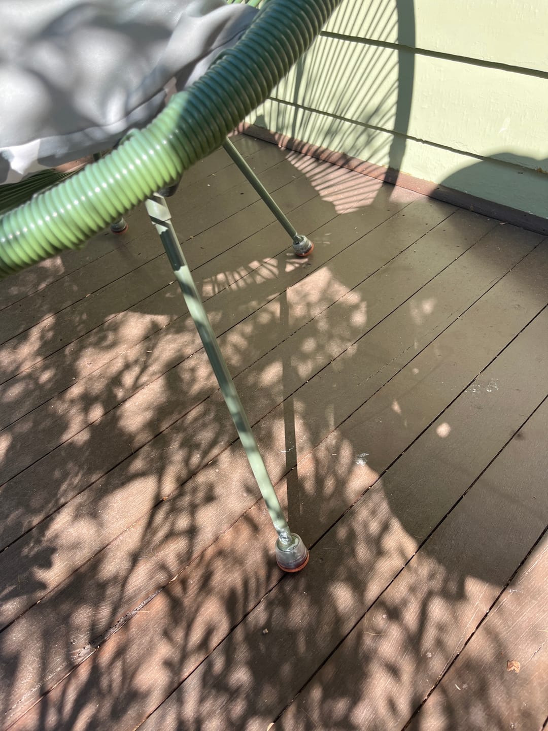 Customer photo review of Groovy Silicone Felt Chair Leg Glides