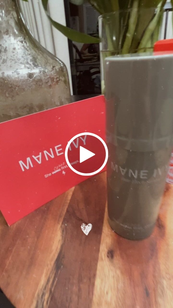 Customer video review of HAIR ELIXIR SERUM