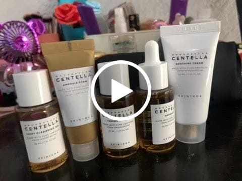 Customer video review of SKIN1004 - Madagascar Centella Travel Kit | Kit Hidratante y Calmante