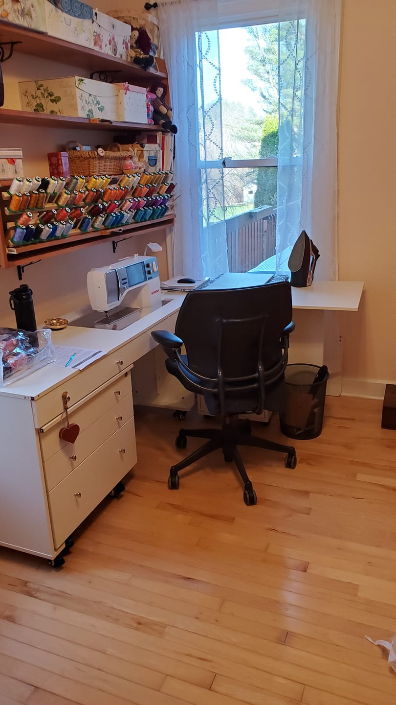 Customer photo review of Custom Sewing Machine Insert
