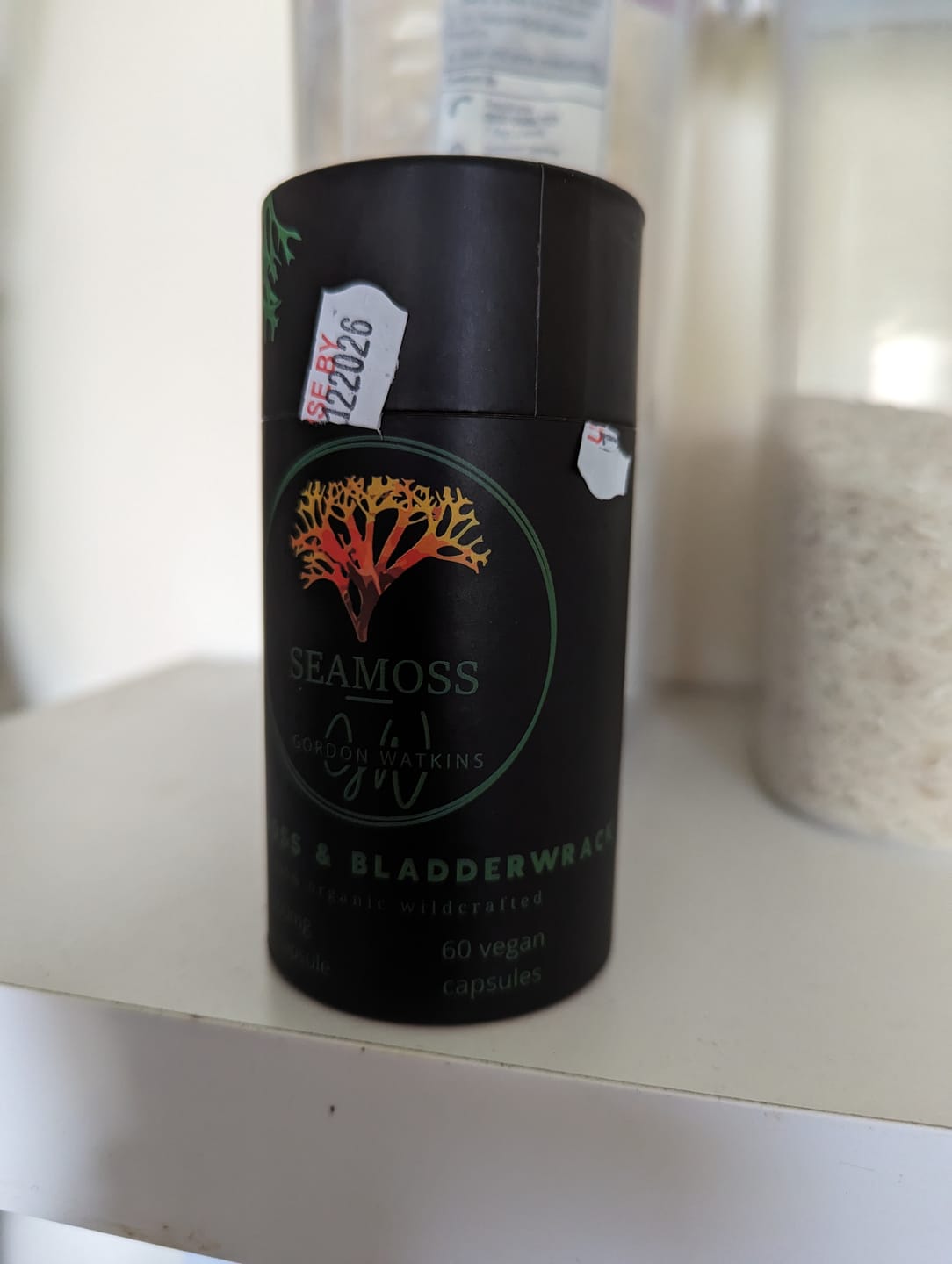 Customer photo review of Sea Moss and Bladderwrack Capsules (60) - Convenient Health Supplement for Busy Lifestyles