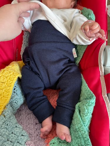 Customer photo review of Mitwachshose Merinowolle Baby