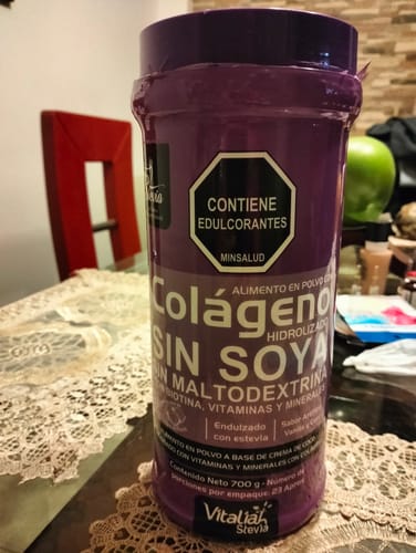 Customer photo review of Colágeno Hidrolizado sabor Vainilla - X700 G