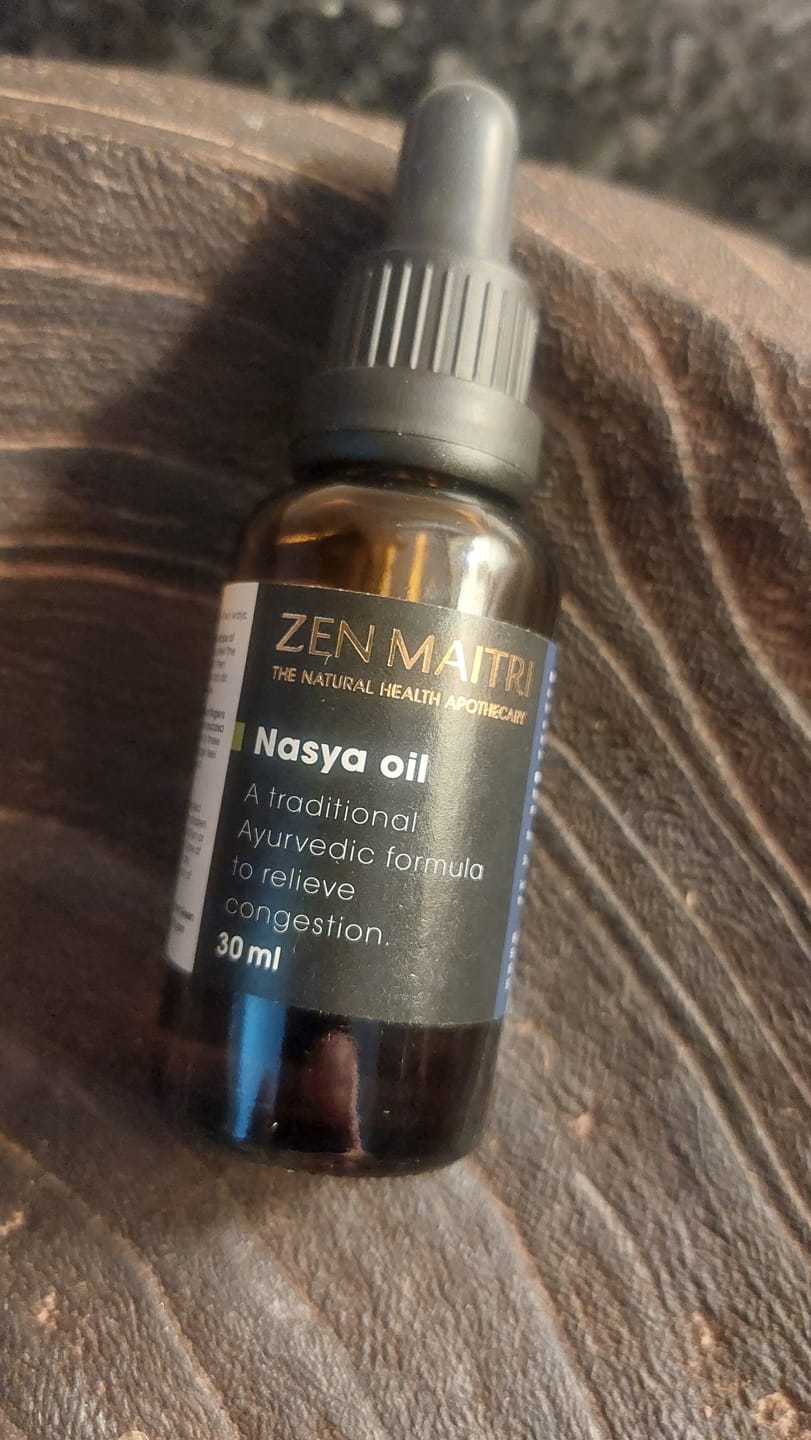 Customer photo review of Nasya Oil for Sinus Relief (30ml)