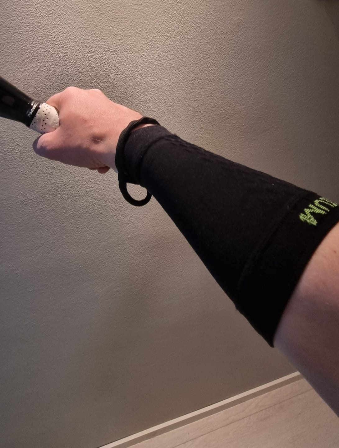 Customer photo review of eXtend High – Kompressiorannetuki - Musta - x1