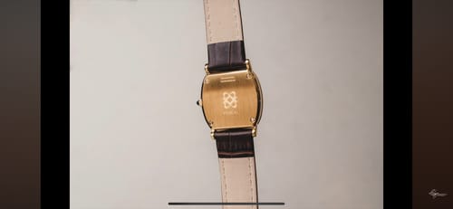 Customer photo review of Oval Bubble Diamond Watch