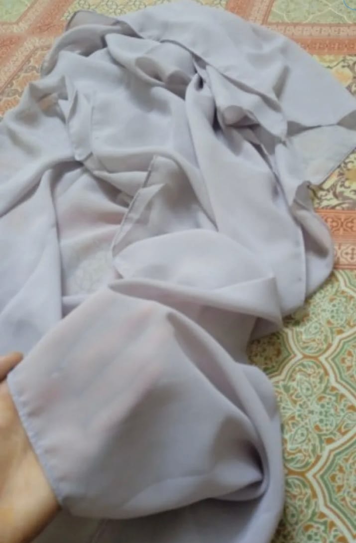 Customer photo review of Georgette Hijab Bundle Of 7