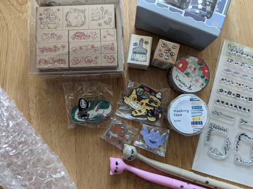 Customer photo review of Spirited Away Enamel Pin