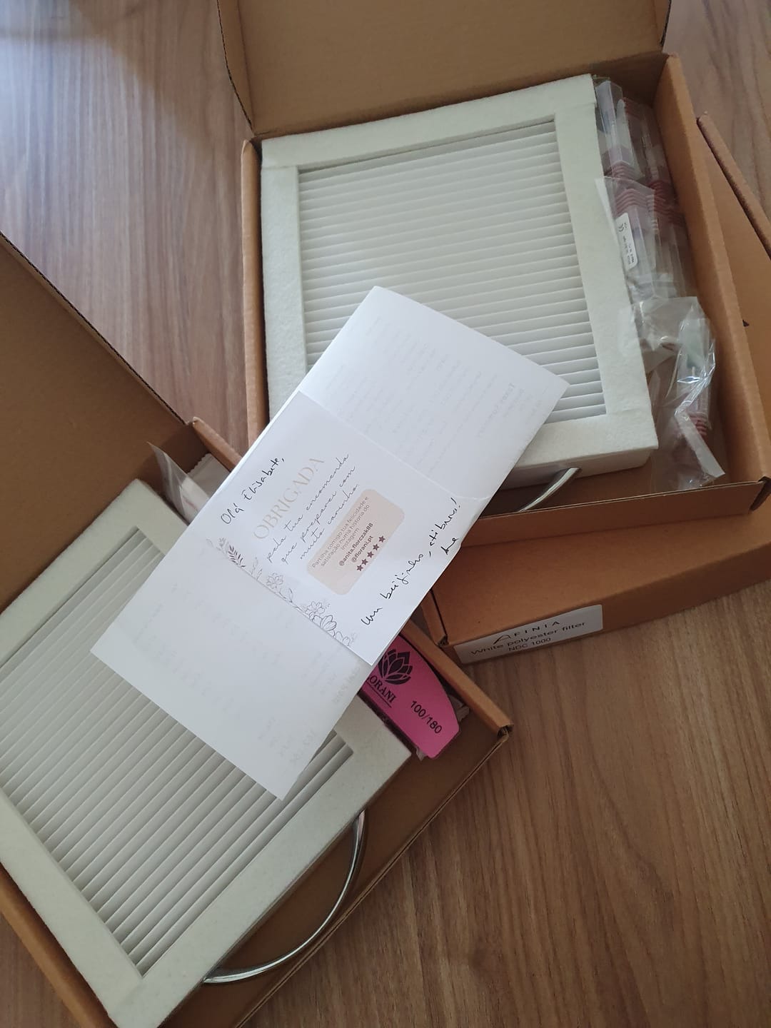 Customer photo review of Filtro para aspirador de pó AFINIA NDC 1000 (Poliéster)