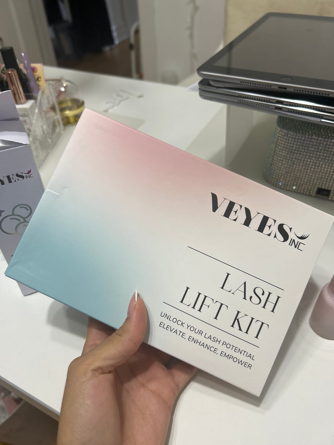 Customer photo review of Lash Lift Kit