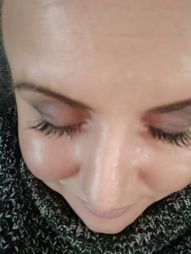 Customer photo review of iGlow Lash Maximizer - Lash Serum, 3 ml