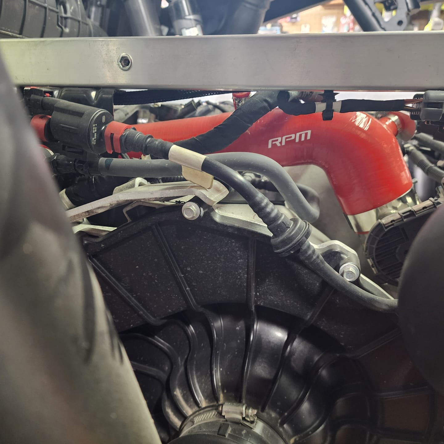 Customer photo review of RPM SxS Polaris RZR PRO XP & Turbo R Silicone Intake & Charge Tube SET