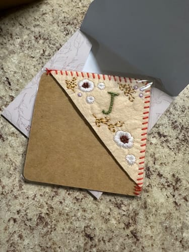 Customer photo review of Custom Bookmark