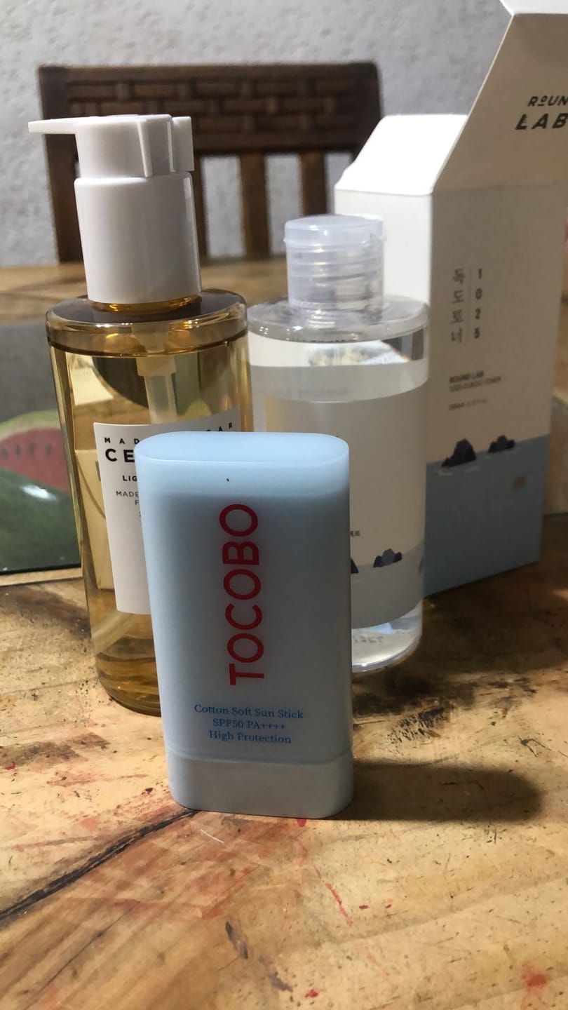 Customer photo review of ROUND LAB - 1025 DOKDO Toner 200 ML | Tónico Facial