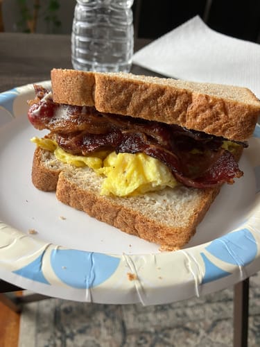 Customer photo review of Halal Beef Bacon