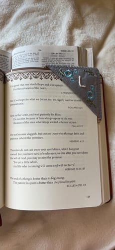 Customer photo review of Custom Bookmark