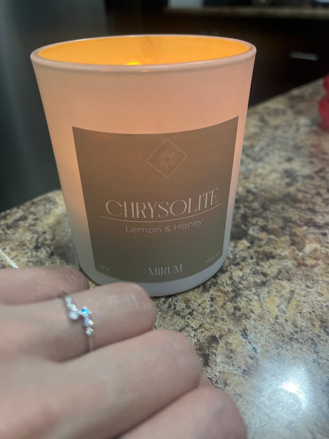 Customer photo review of CHRYSOLITE