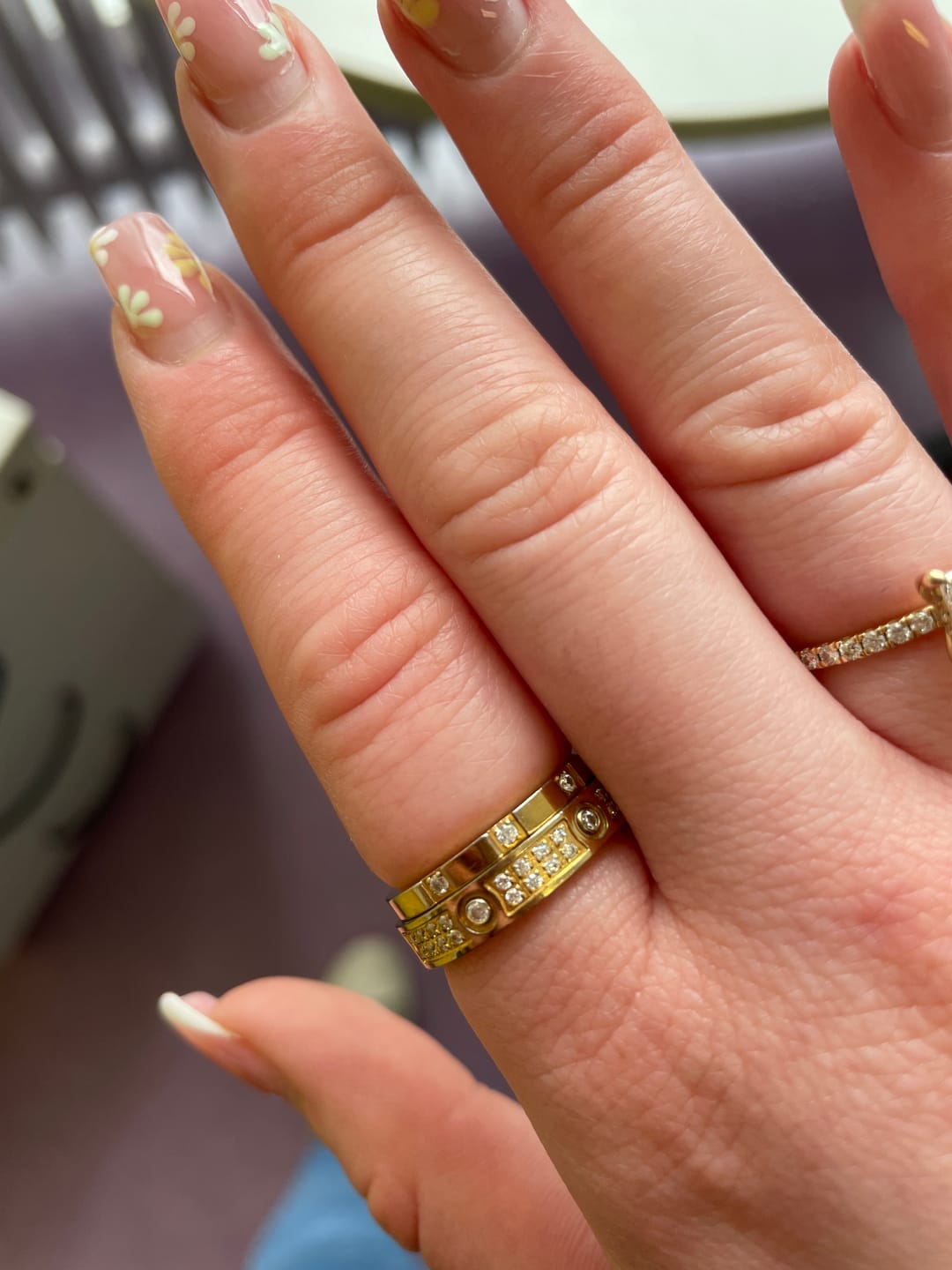 Customer photo review of Arena Ring | 18K vergoldet