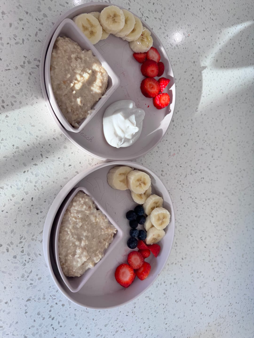 Customer photo review of Multi-Use Divider Tableware Set - Seashell [BEST SELLER]