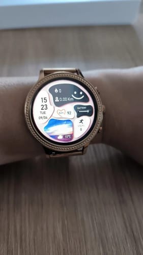 Customer photo review of LIGE Luxury Smart Watches For Women - Health Monitor Sports Smartwatch 2023 Women Gift