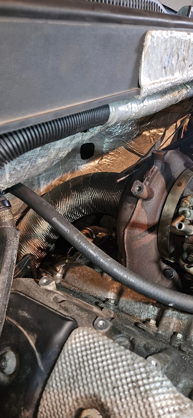 Customer photo review of 2017-2025 Duramax 3.5" Downpipe (L5P-EXH-A004)