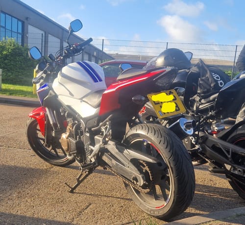 Customer photo review of Honda CB500F