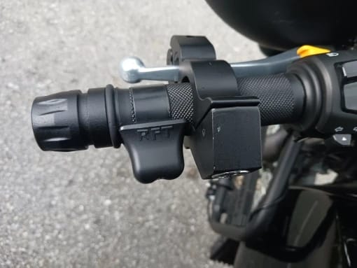 Customer photo review of Motorcycle Handlebar Lock