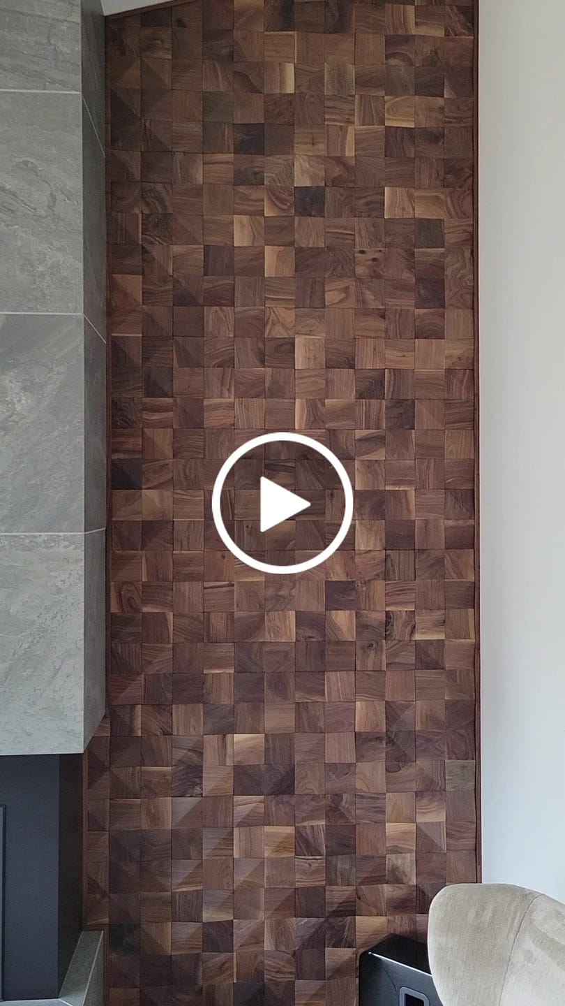 Customer video review of 3D Diamond Natural Walnut