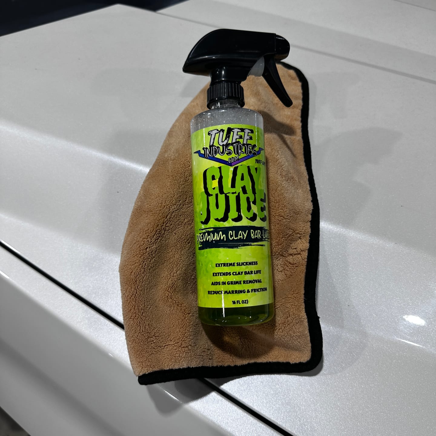Customer photo review of Clay Juice - Premium Clay Bar Lube
