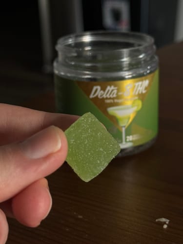 Customer photo review of Delta-8 Vegan 75mg Margarita Flavor