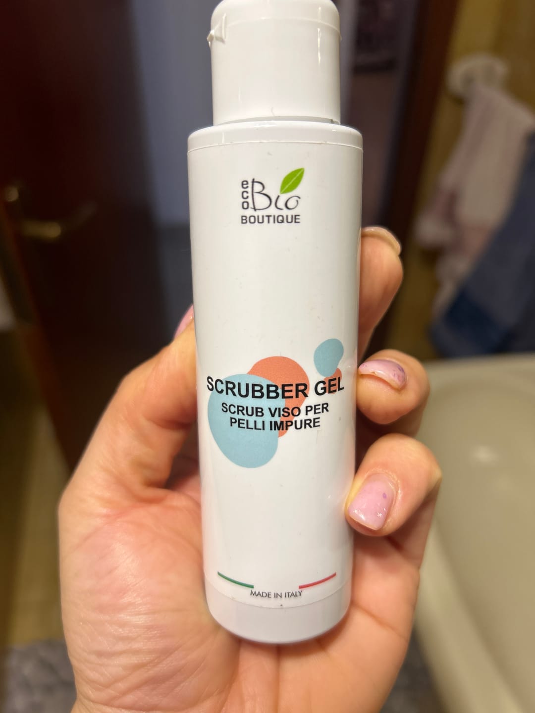 Customer photo review of Scrubber Gel