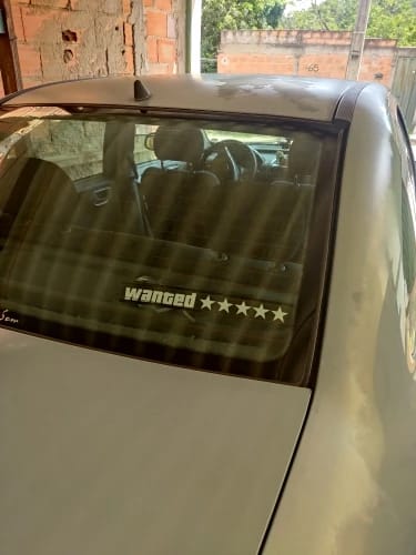 Customer photo review of 5 Stars Wanted Led Light