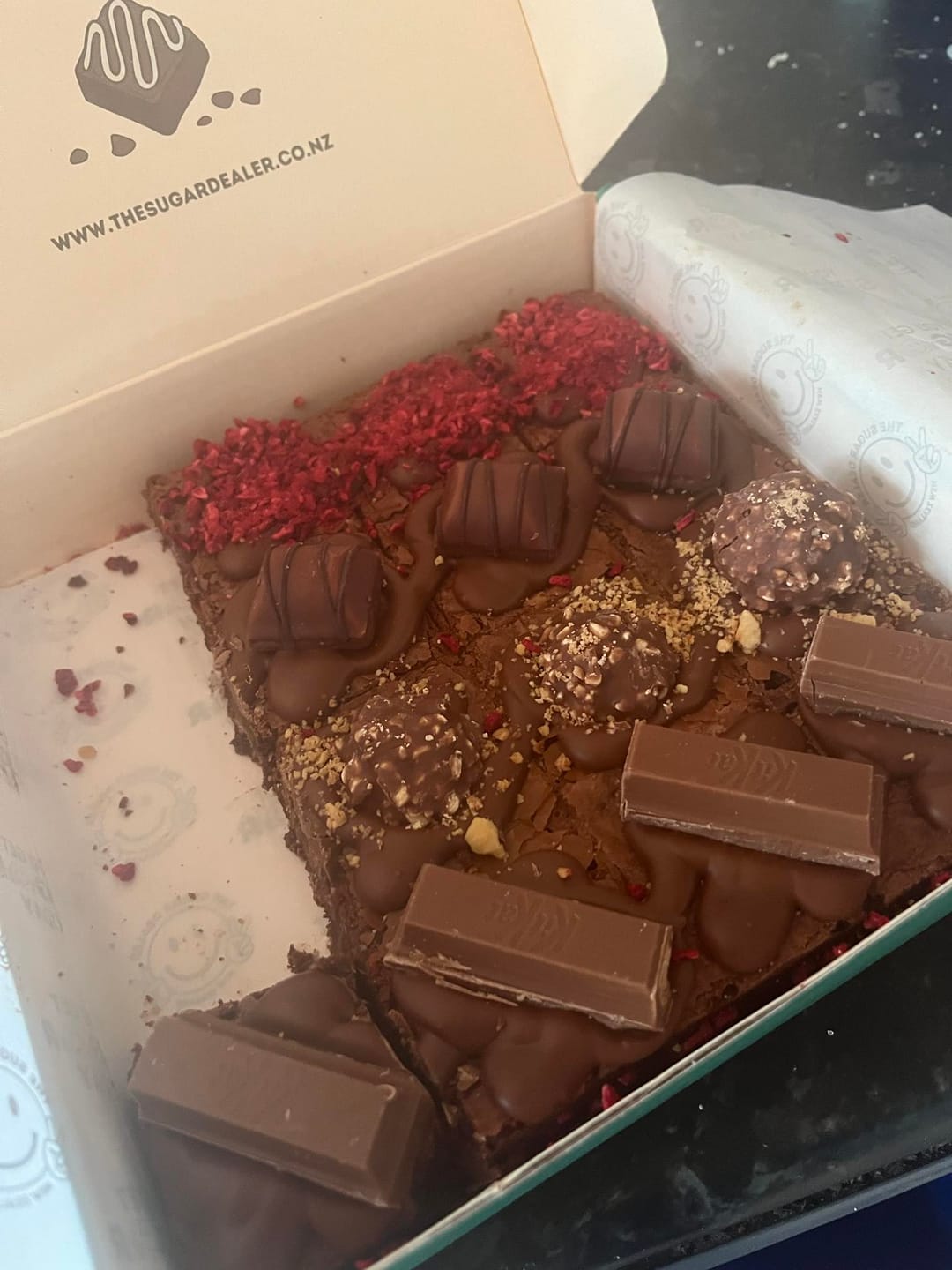 Customer photo review of Favourites brownie