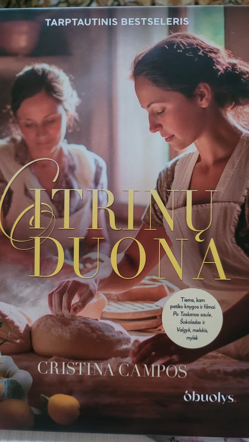 Customer photo review of Citrinų duona: maža kepyklėlė Maljorkoje, vasaros kvapas ir paslaptingas palikimas... Bestseleris, kuris sušildo!