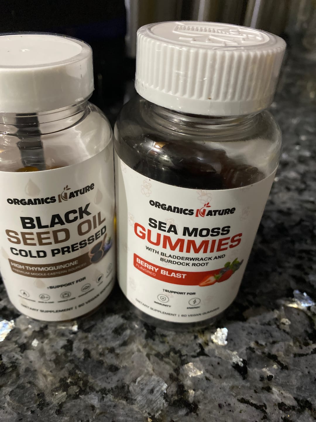 Customer photo review of Cold Pressed Black Seed Oil - 3 Bottles