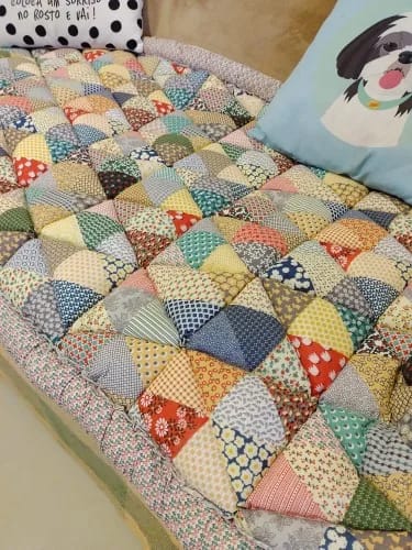 Customer photo review of Rainbow Sofa Cover