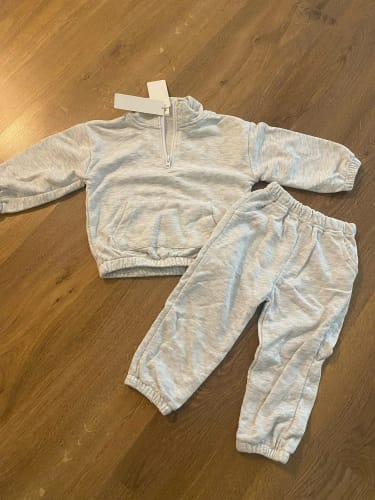 Customer photo review of Kids High Neck Jogger Set
