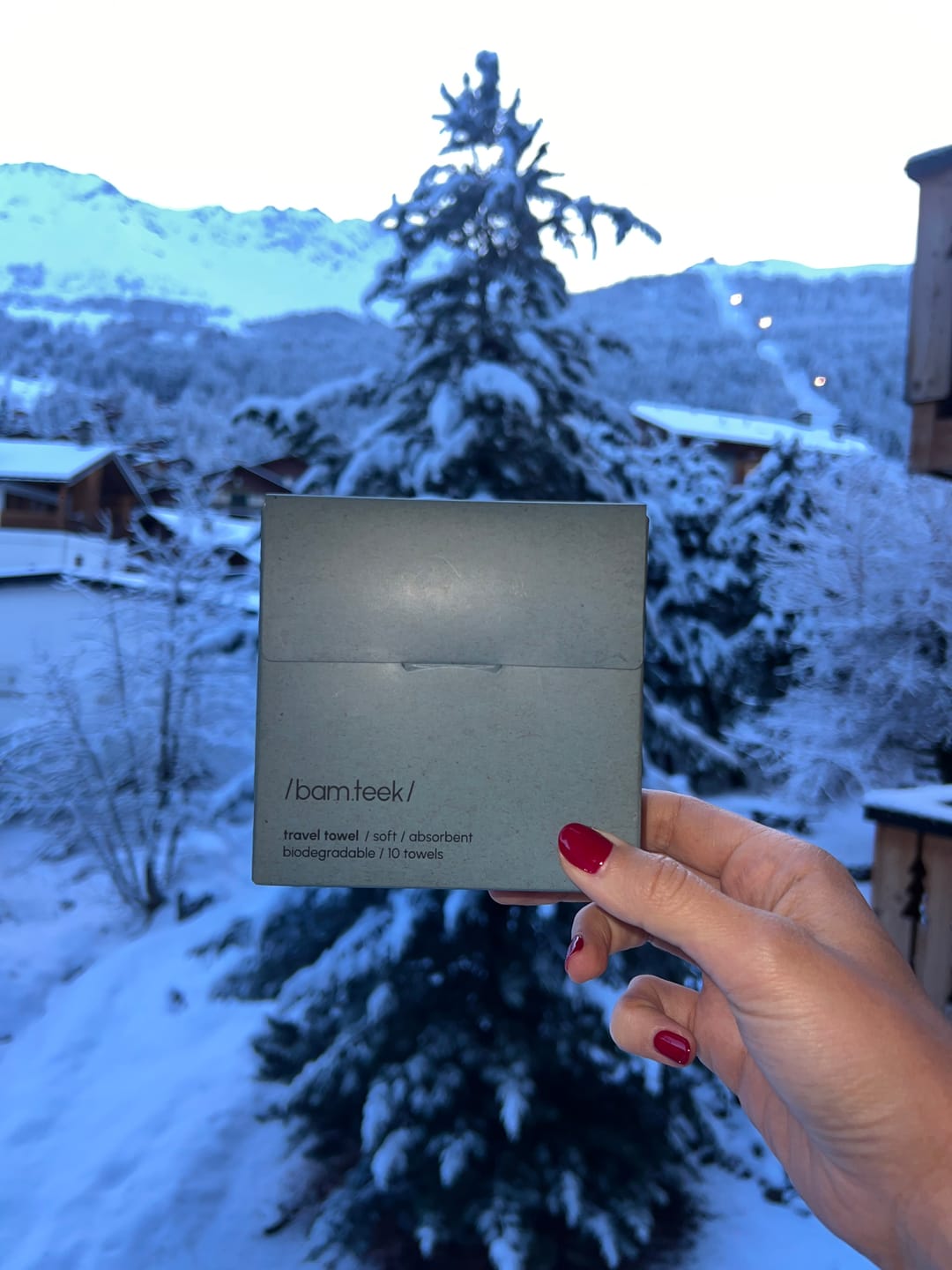 Customer photo review of Travel Towel