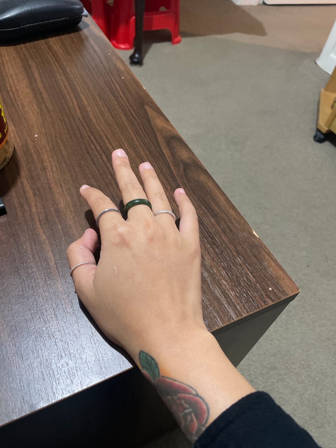 Customer photo review of Greenstone Ring