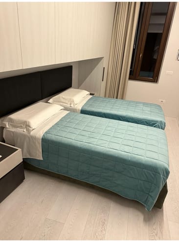 Customer photo review of Trapuntino Copriletto Primaverile Autunnale in Velluto Double Face Tiffany