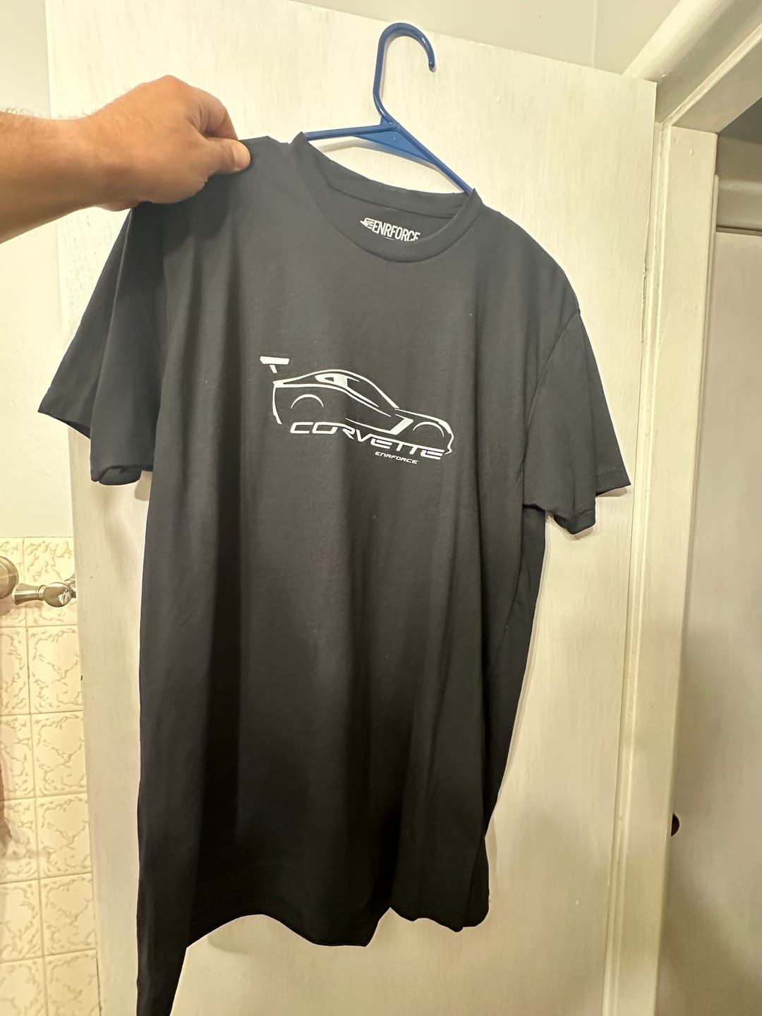 Customer photo review of Mystery Tee