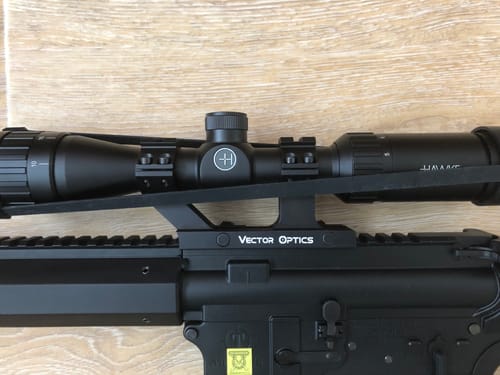 Customer photo review of Vector Optics SCTM-62 Blockmontage für 25,4mm Tubus, 21mm Picatinny, h=40mm