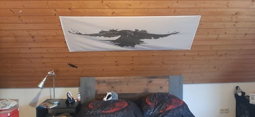 Customer photo review of Fahne inkl. Druck