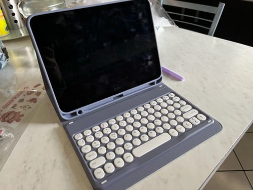 Customer photo review of iPadFlex Pro Keyboard Case