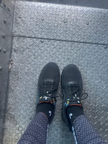 Customer photo review of Maven Air Cushion Lightweight Steel Toe Sneakers