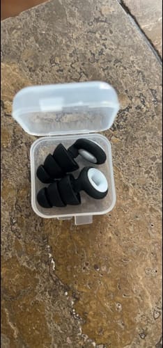 Customer photo review of Minasa SleepFocus Ohrstöpsel für einen erholsamen & tiefen Schlaf