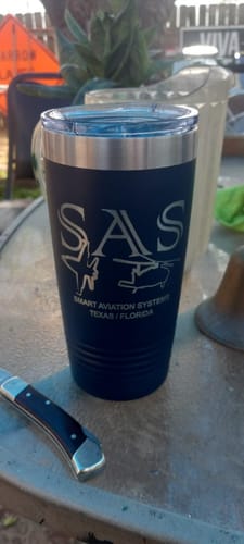 Customer photo review of (6) Custom 20oz Tumblers